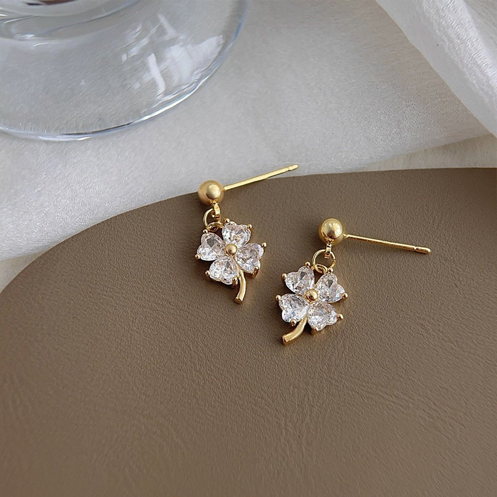 Lucky Clover Earrings - Hypoallergenic - Abbott Atelier