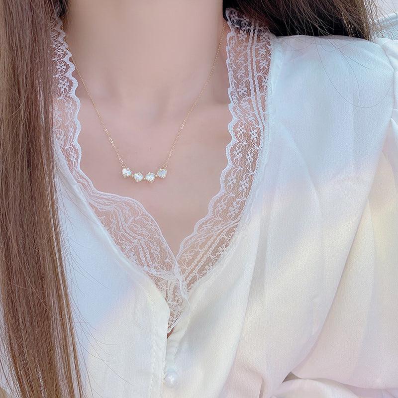 Lucky Clover Necklace (Convertible) - Gold - Plated - Abbott Atelier