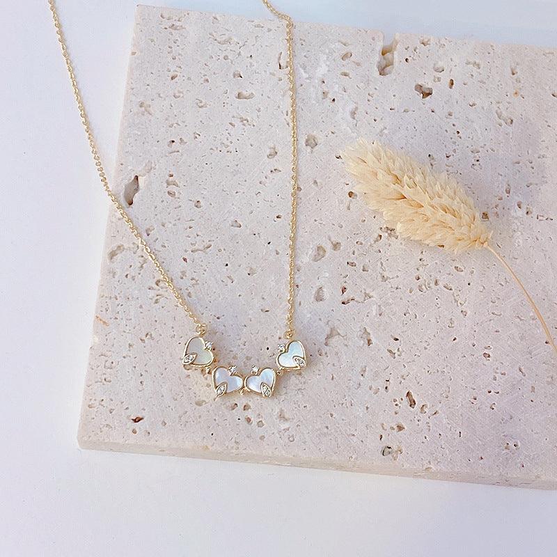 Lucky Clover Necklace (Convertible) - Gold - Plated - Abbott Atelier