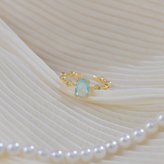 Lullaby of the Sea Ring - Gold - Plated - Abbott Atelier