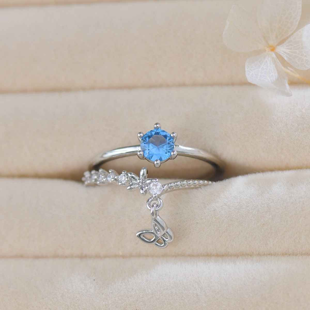 Luna Butterfly Ring - Gold - Plated - Abbott Atelier