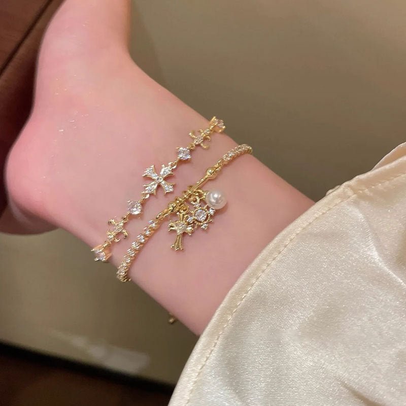 Lustre Charm Bracelet - Gold Plated - Abbott Atelier