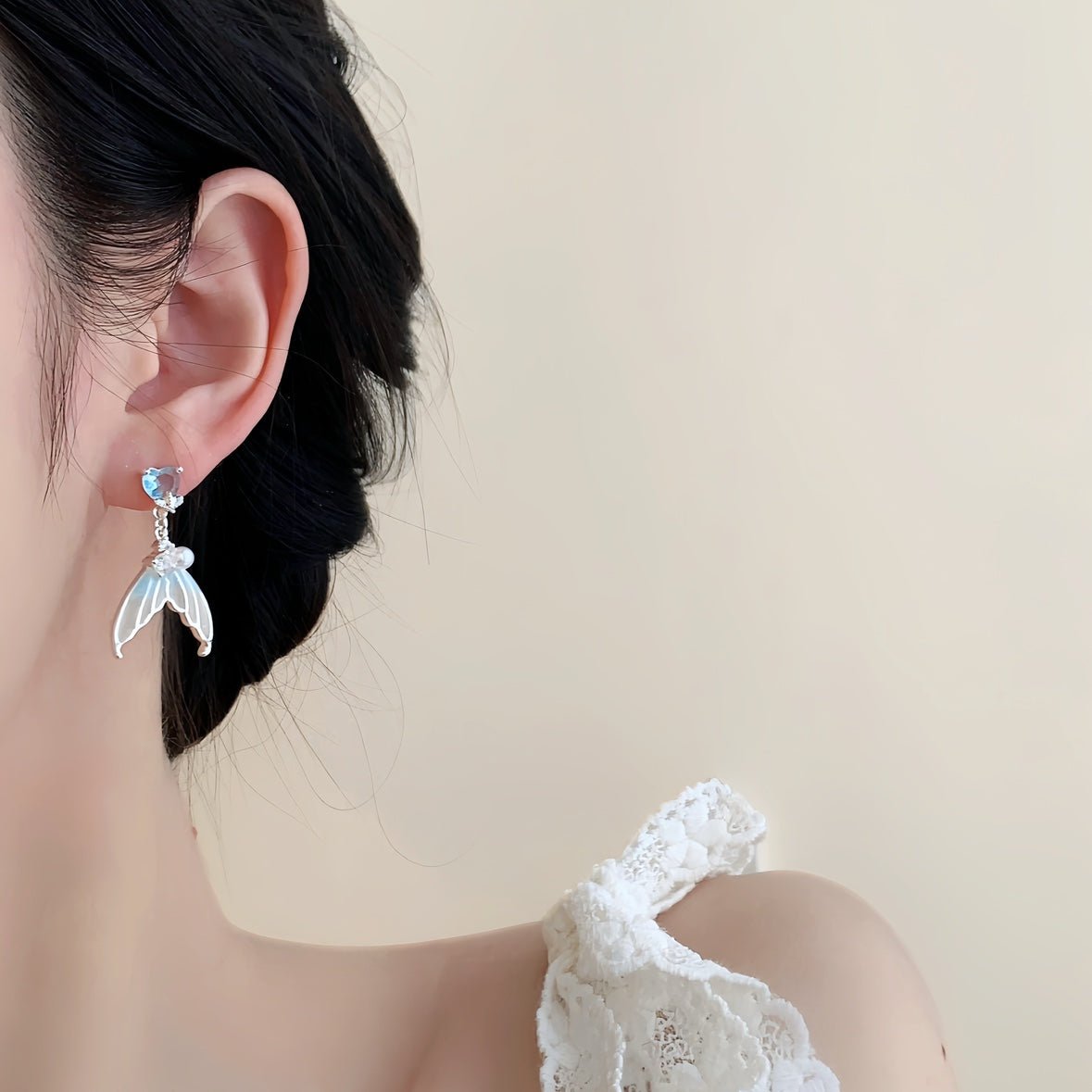Mermaid Earrings - Andra - Hypoallergenic - Abbott Atelier