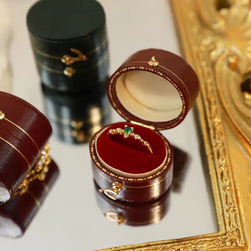 Mini Vintage Ring Box - 4 Styles - Abbott Atelier - Abbott Atelier