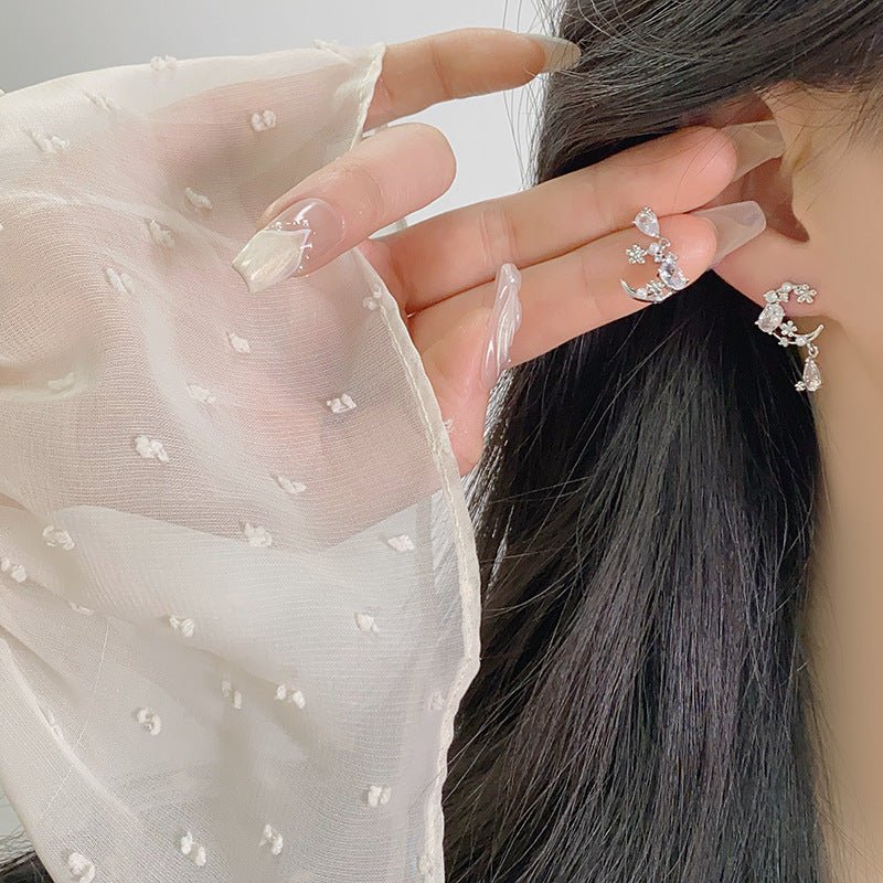 Moonflower Earrings - Hypoallergenic - Abbott Atelier