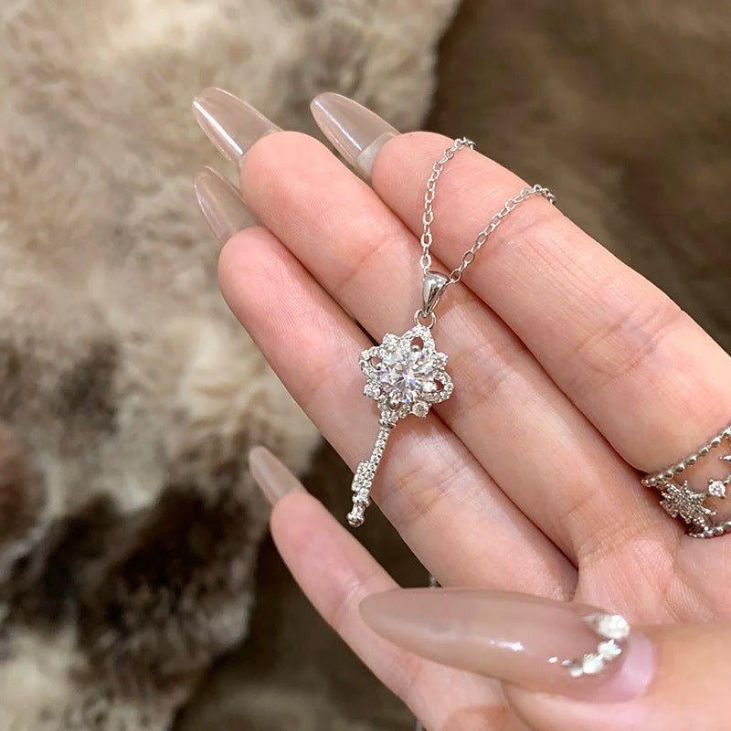 Moonlight Key Necklace - Gold Plated - Abbott Atelier