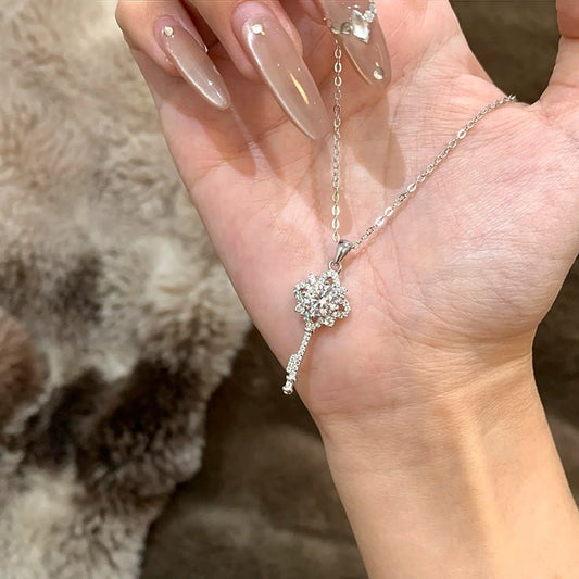 Moonlight Key Necklace - Gold Plated - Abbott Atelier