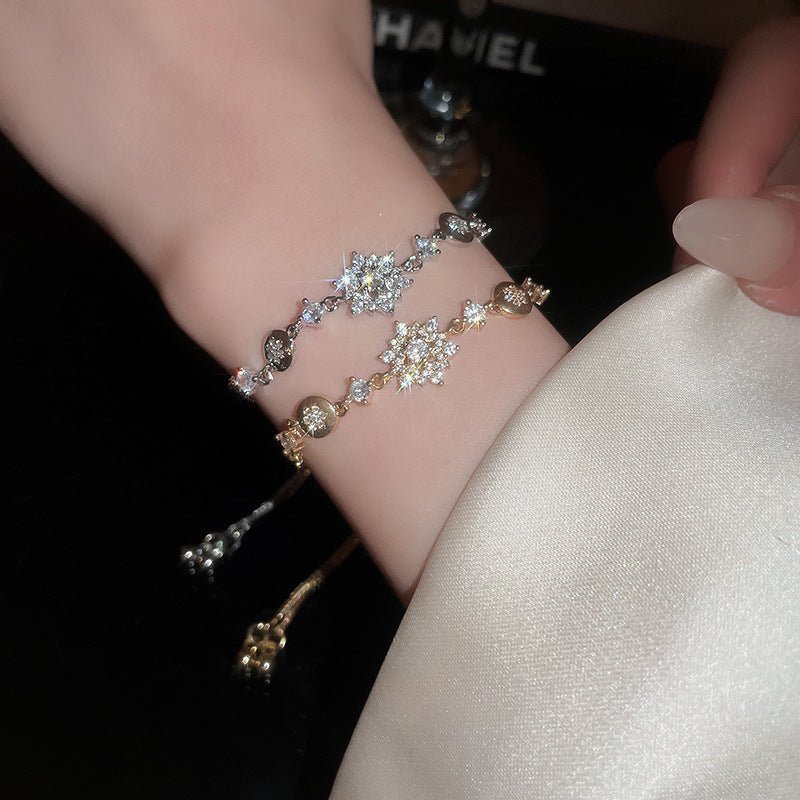 Moonlit Fleur Bracelet - Gold Plated - Abbott Atelier