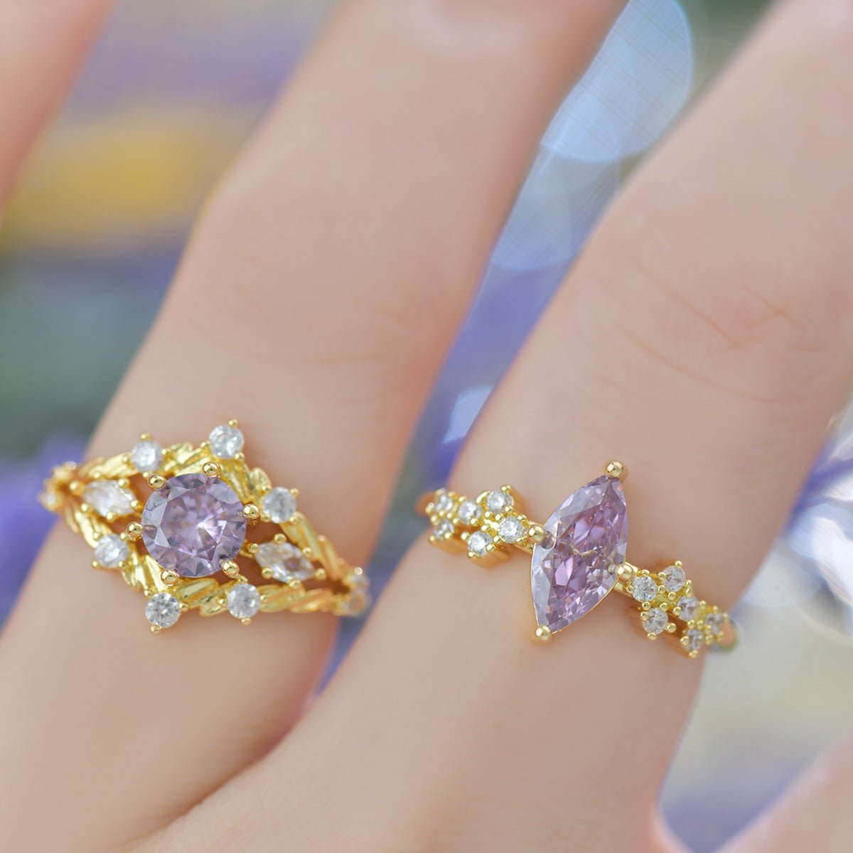 Muse of Veil Ring - Gold - Plated - Abbott Atelier