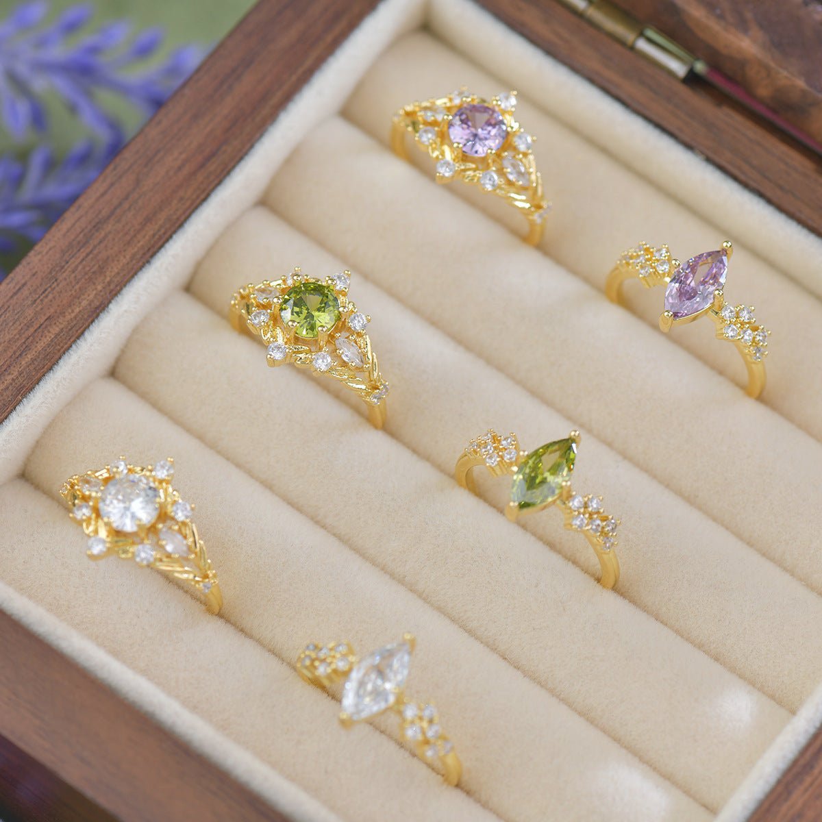 Muse of Veil Ring - Gold - Plated - Abbott Atelier