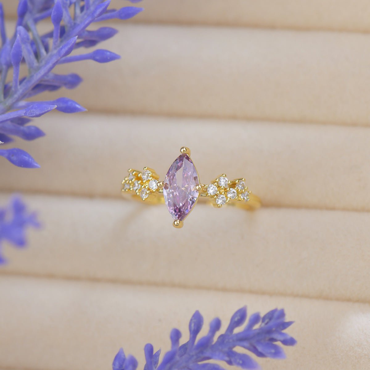 Muse of Veil Ring - Gold - Plated - Abbott Atelier