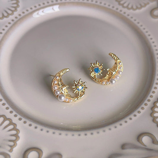 Pearly Soluna Earrings - Hypoallergenic - Abbott Atelier