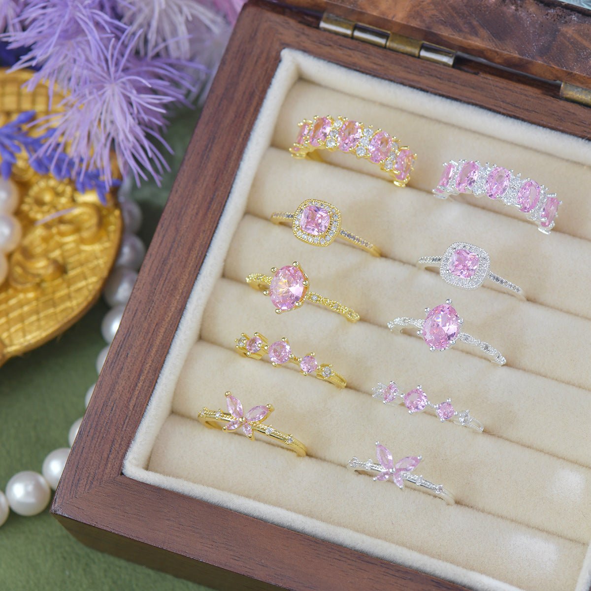 Rosaline Band Ring in Gold - Gold - Plated - Abbott Atelier