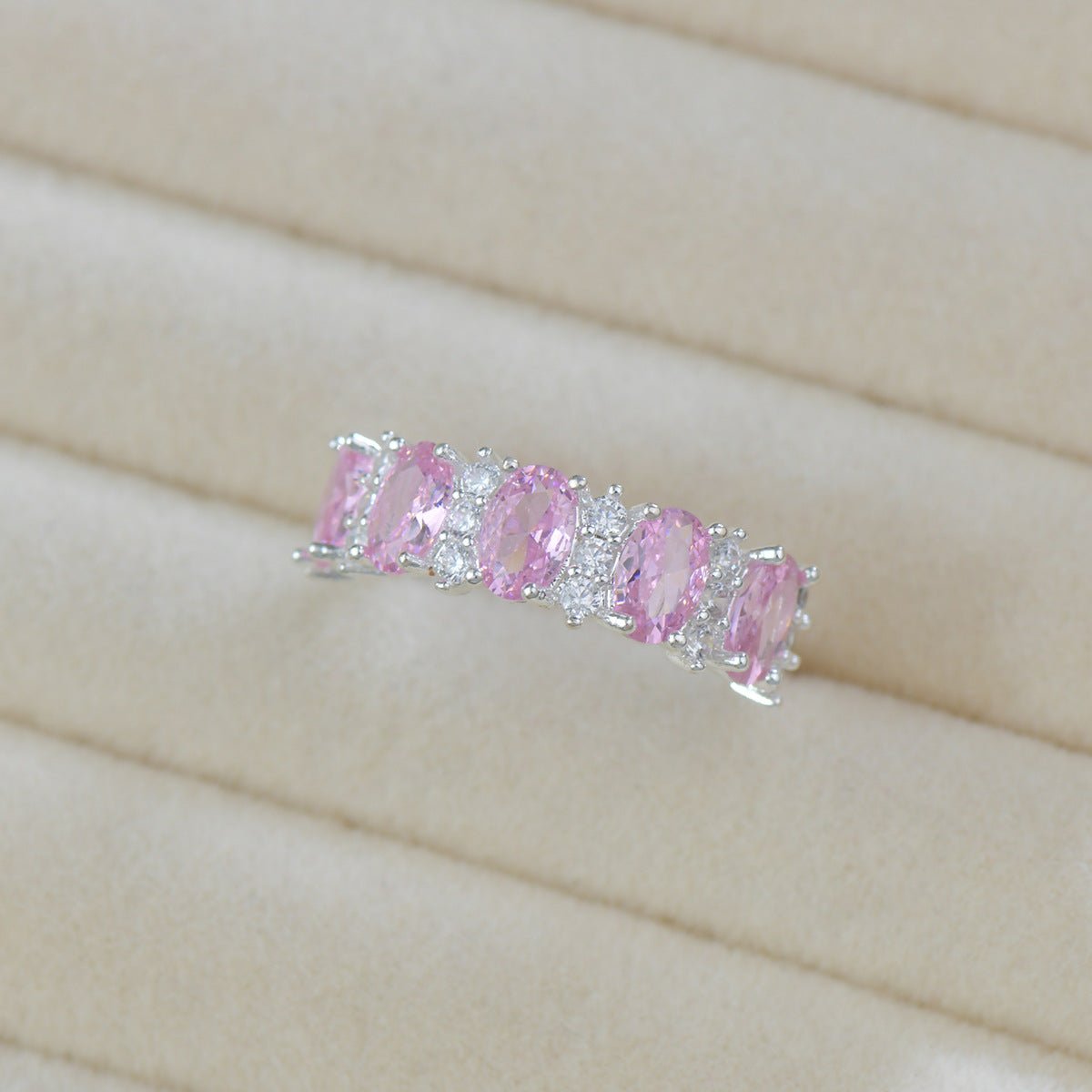 Rosaline Band Ring in Silver - Gold - Plated - Abbott Atelier
