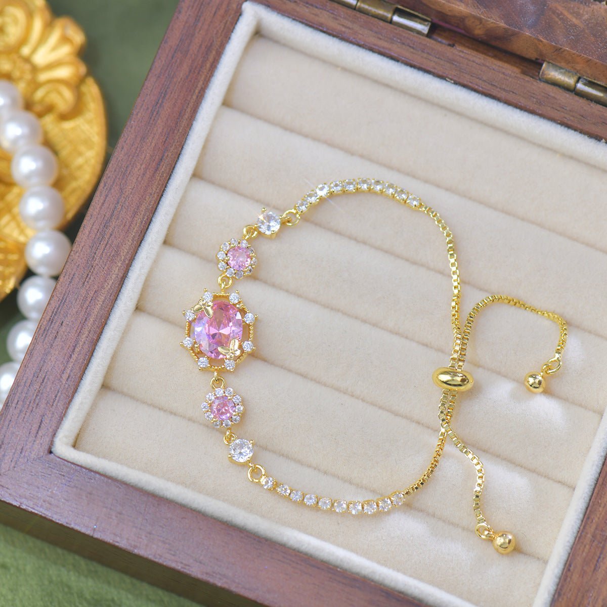 Rosaline Butterfly Bracelet - Gold Plated - Abbott Atelier