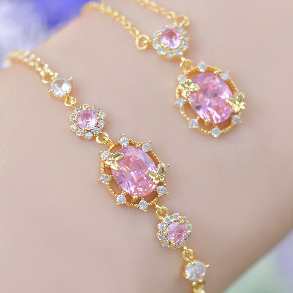 Rosaline Butterfly Necklace - Gold Plated - Abbott Atelier