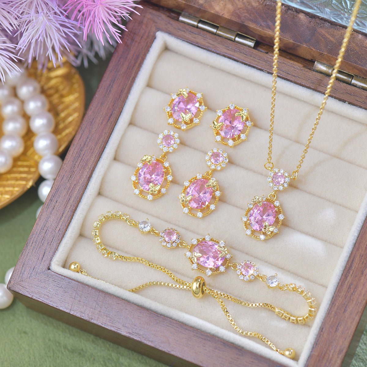 Rosaline Butterfly Necklace - Gold Plated - Abbott Atelier