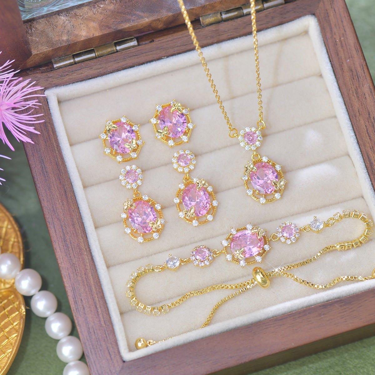 Rosaline Butterfly Necklace - Gold Plated - Abbott Atelier