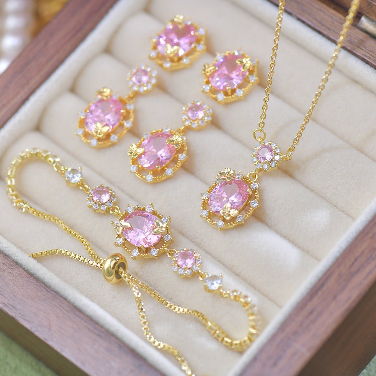Rosaline Butterfly Necklace - Gold Plated - Abbott Atelier