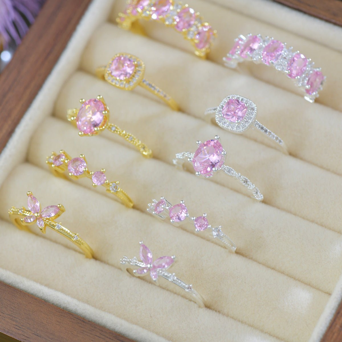 Rosaline Butterfly Ring in Gold - Gold - Plated - Abbott Atelier