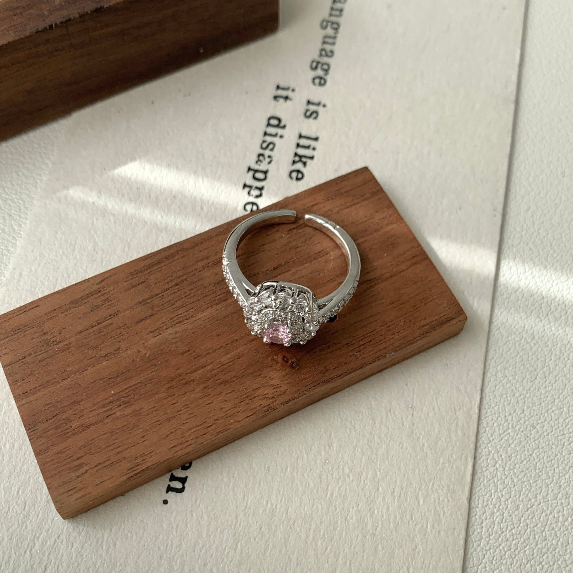 Rosaline Halo Ring - Gold - Plated - Abbott Atelier