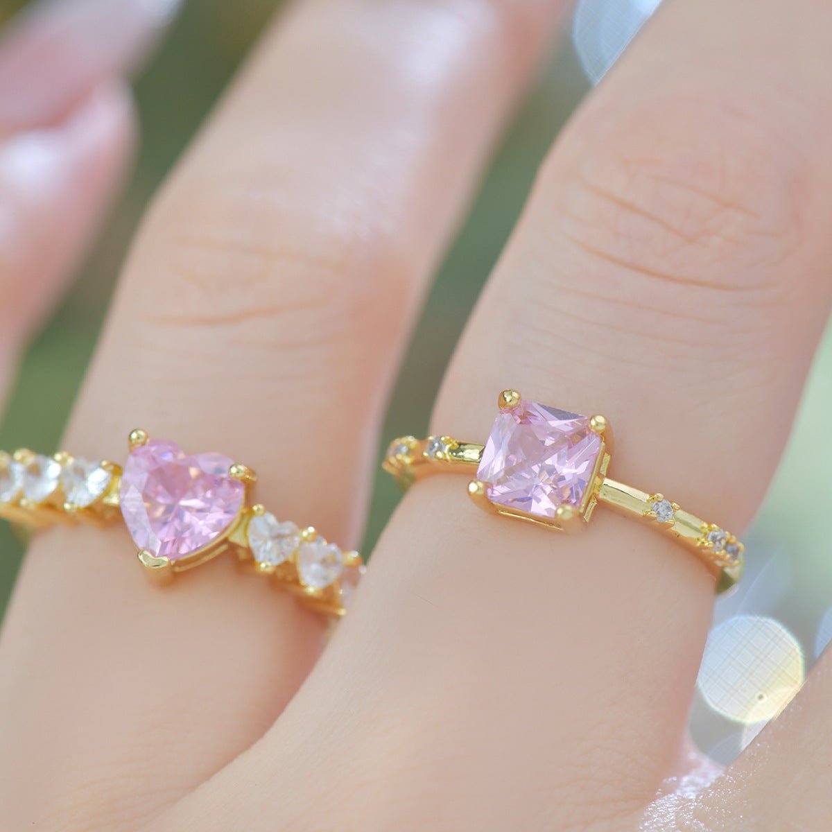 Rosaline Princess Ring - Gold - Plated - Abbott Atelier