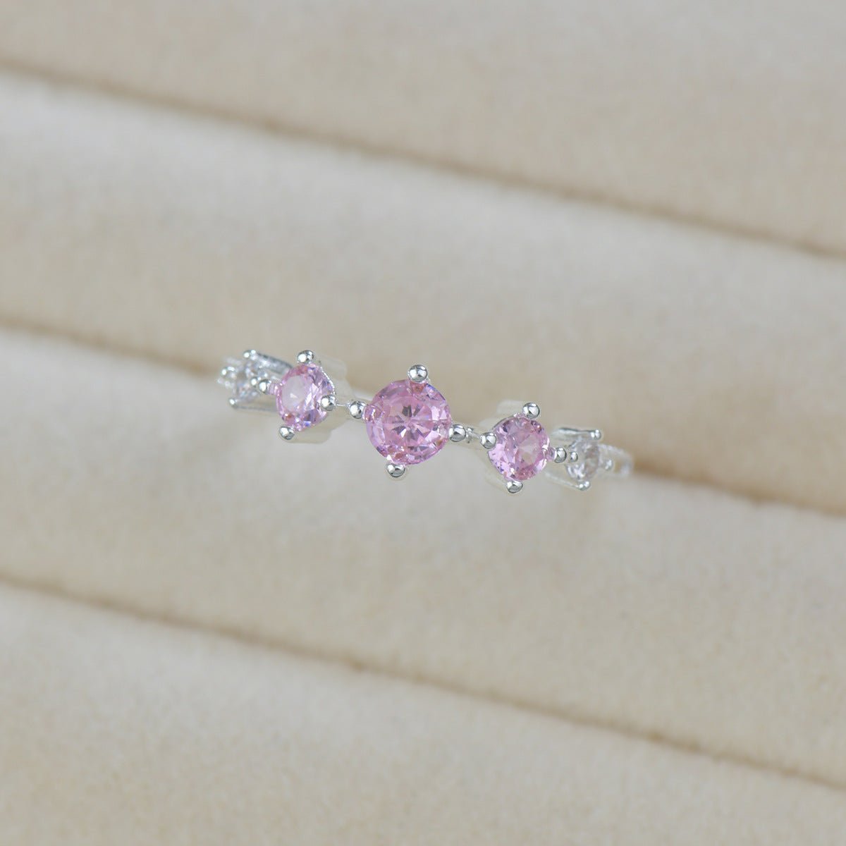 Rosaline Trilogy Ring in Silver - Gold - Plated - Abbott Atelier