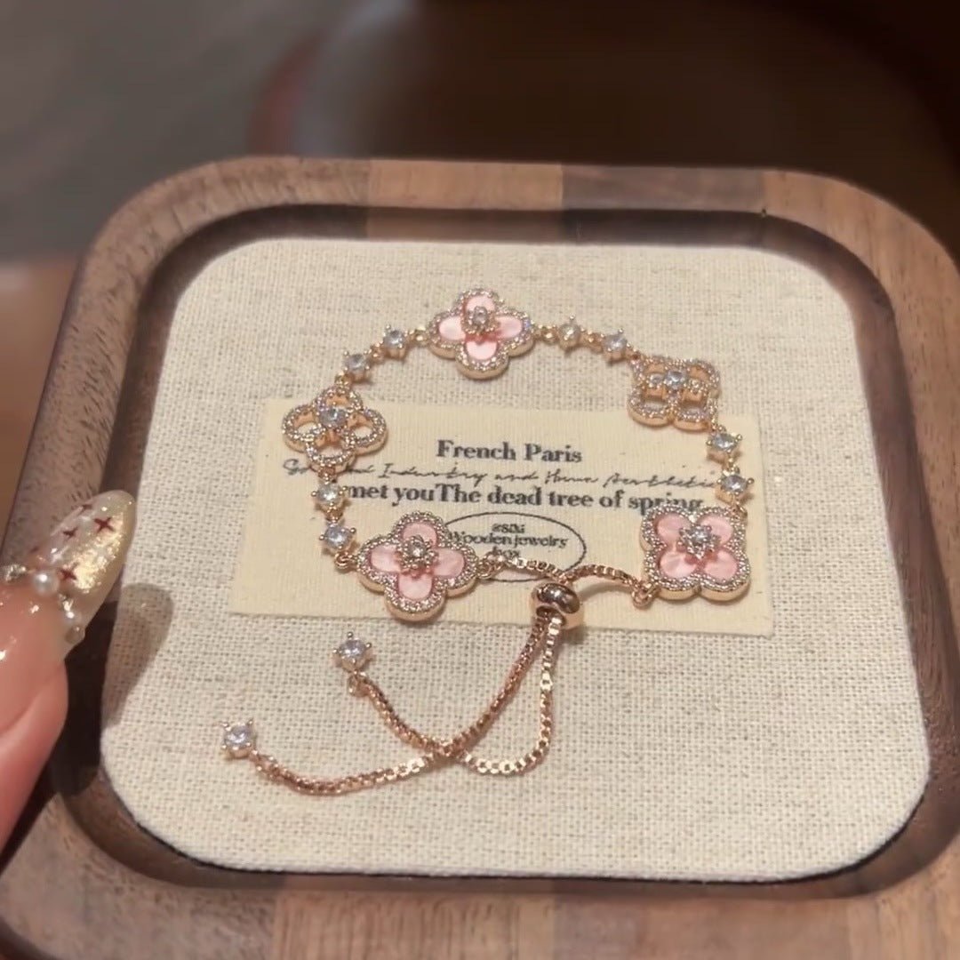 Rose Blossom Bracelet - Gold Plated - Abbott Atelier