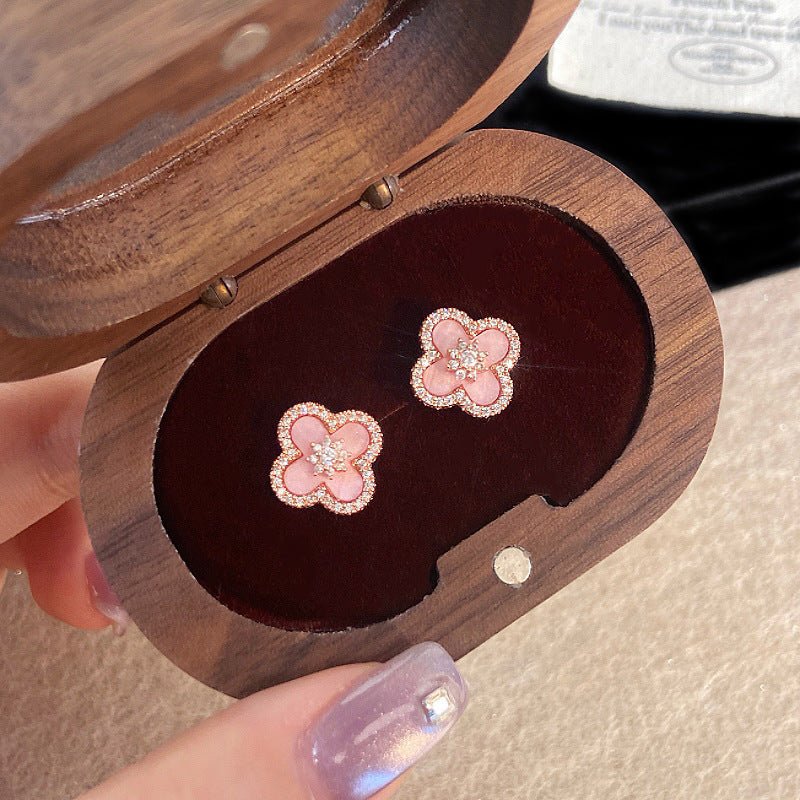 Rose Blossom Earrings - Hypoallergenic - Abbott Atelier