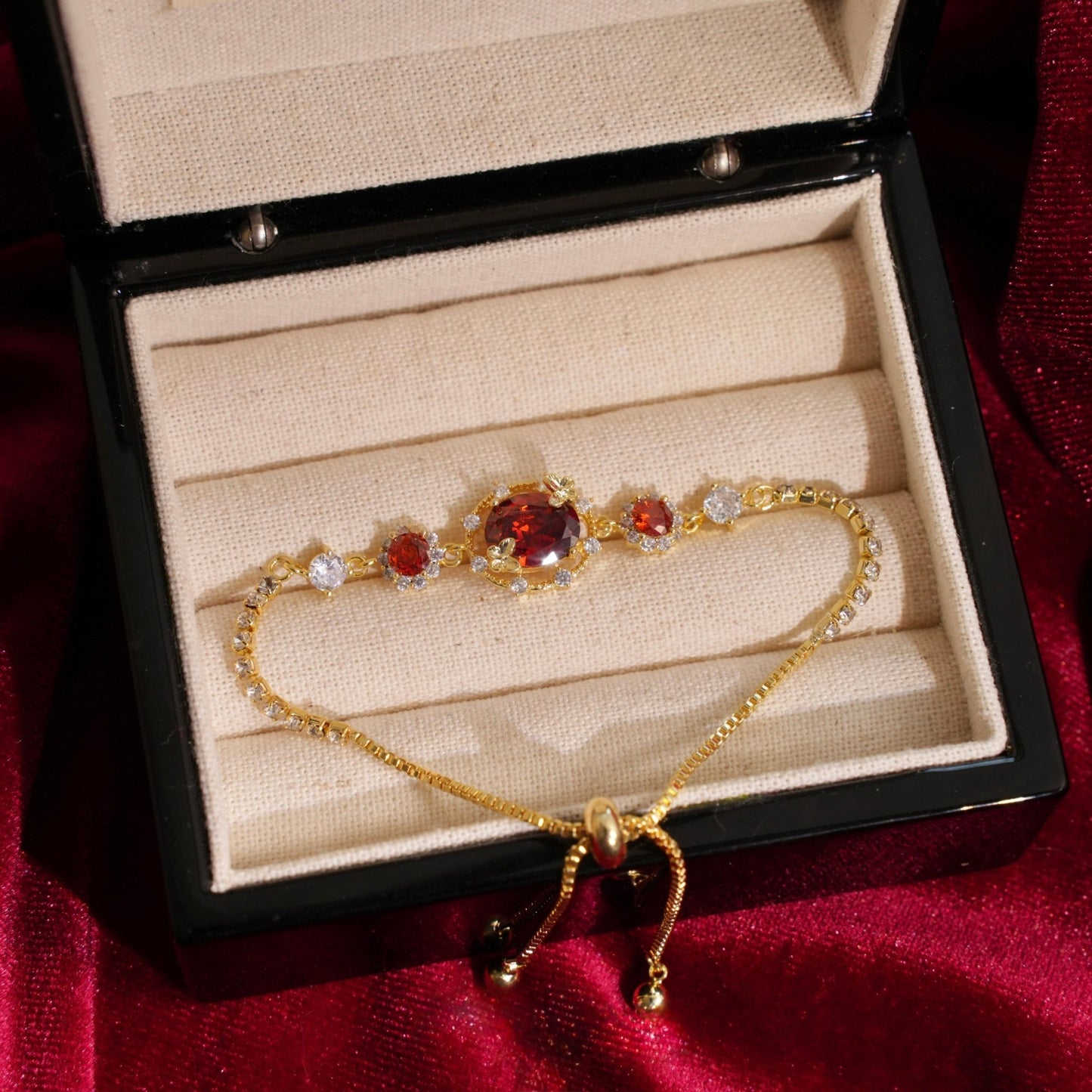 Scarlet Butterfly Bracelet - Gold Plated - Abbott Atelier
