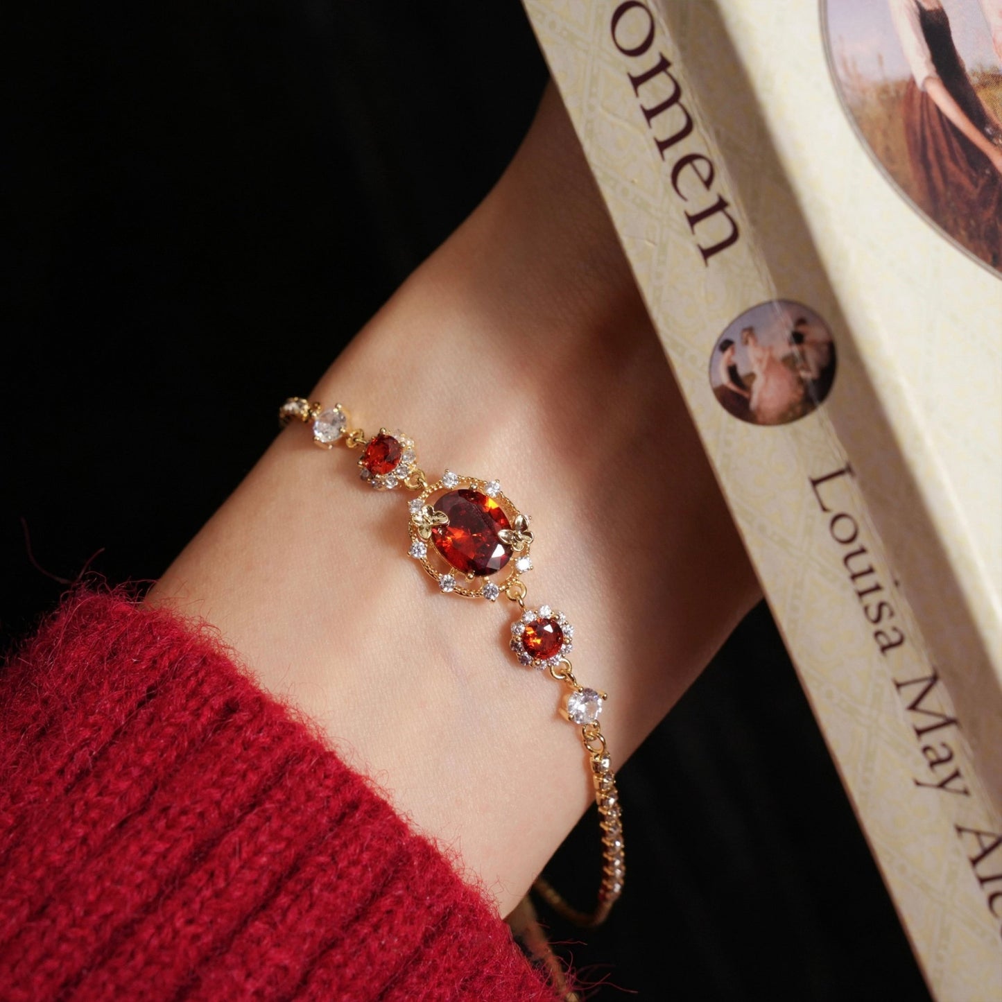 Scarlet Butterfly Bracelet - Gold Plated - Abbott Atelier