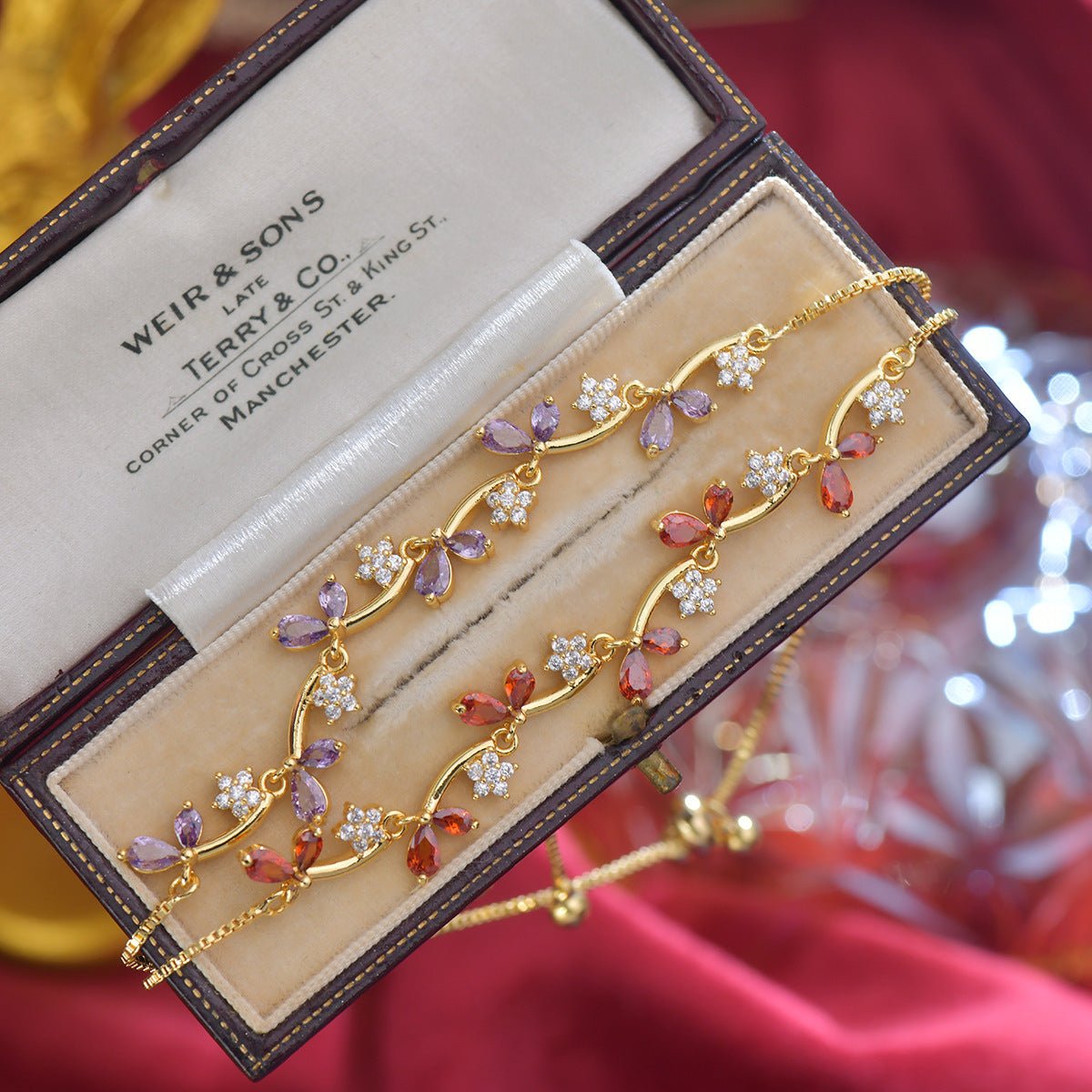Scarlet Ivy Bracelet - Gold Plated - Abbott Atelier