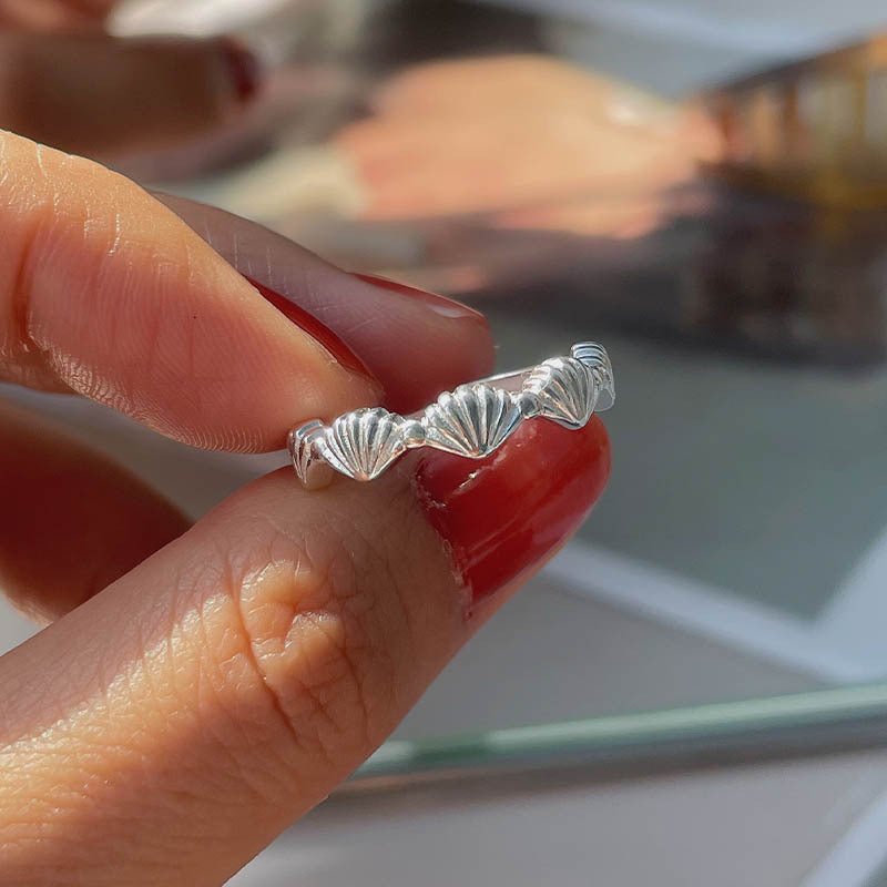 Seascape Ring (Solid Silver) - Hypoallergenic - Abbott Atelier