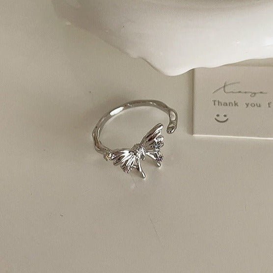 Silver Butterfly Ring - Lana - Gold - Plated - Abbott Atelier