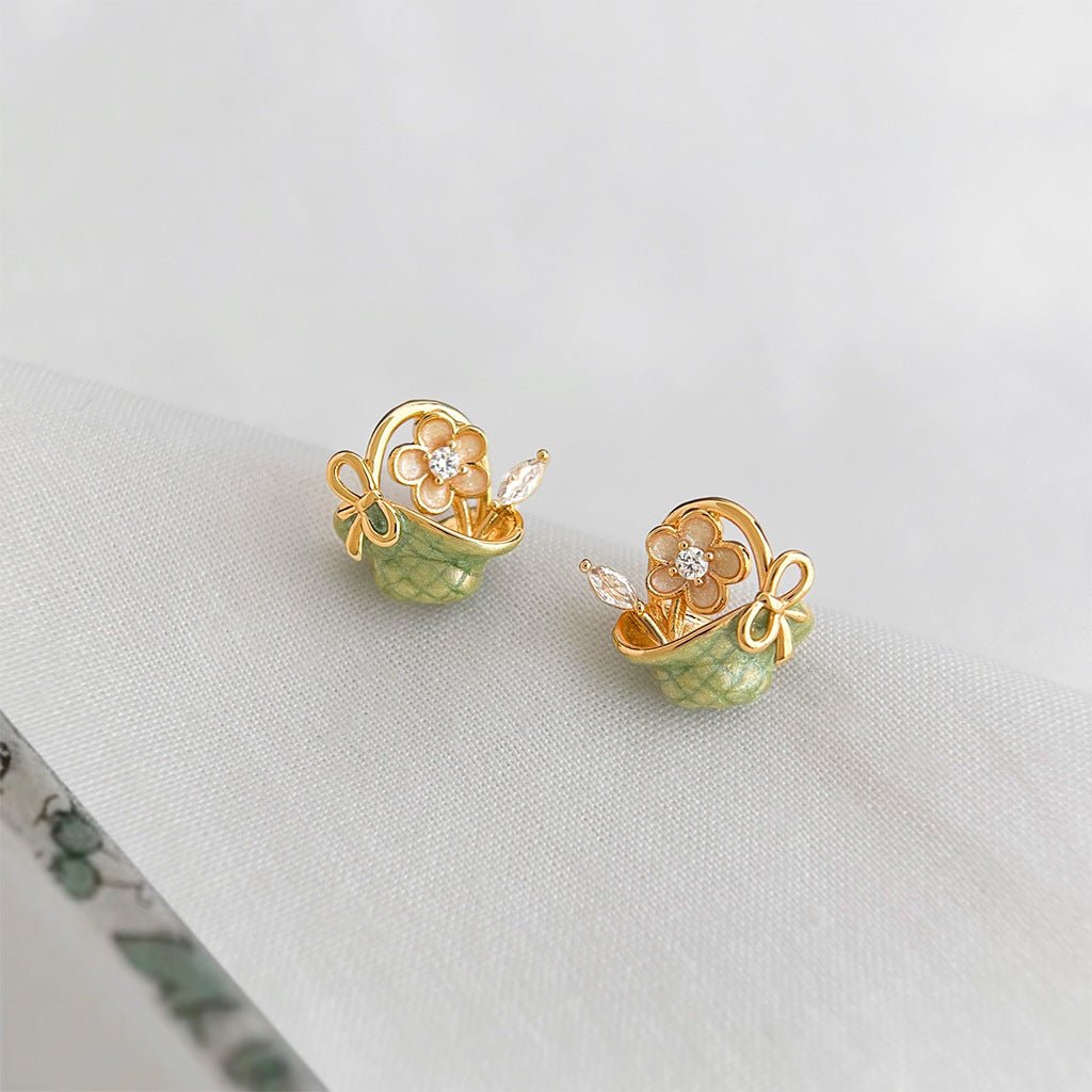 Spring Picnic Earrings - Hypoallergenic - Abbott Atelier