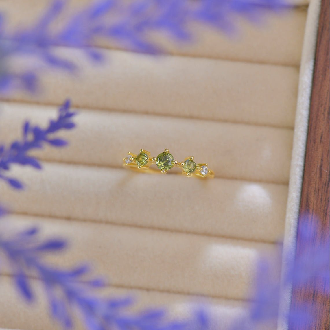 Spring Trilogy Ring - Gold - Plated - Abbott Atelier