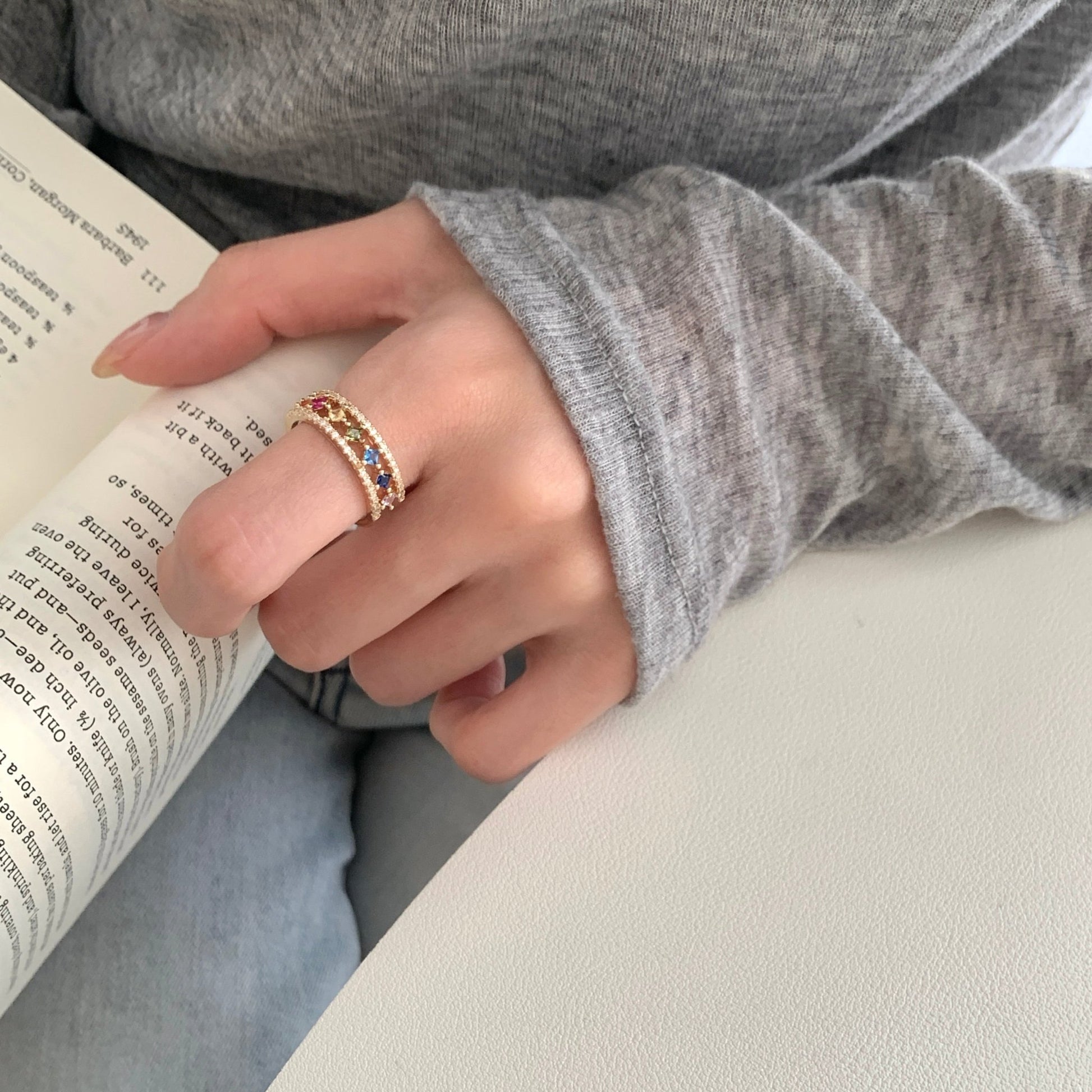 Stardust Band in Gold - Gold - Plated - Abbott Atelier