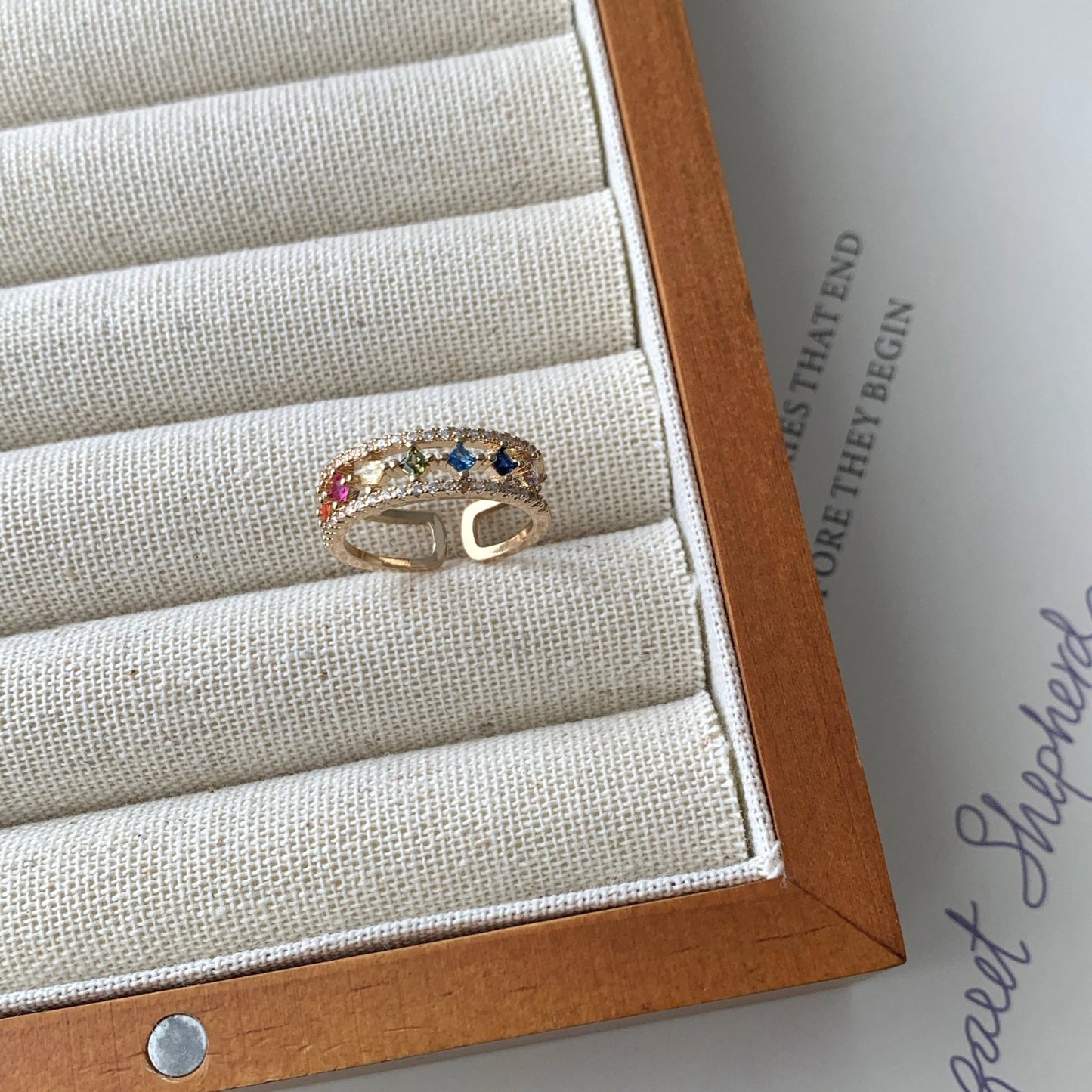 Stardust Band in Gold - Gold - Plated - Abbott Atelier