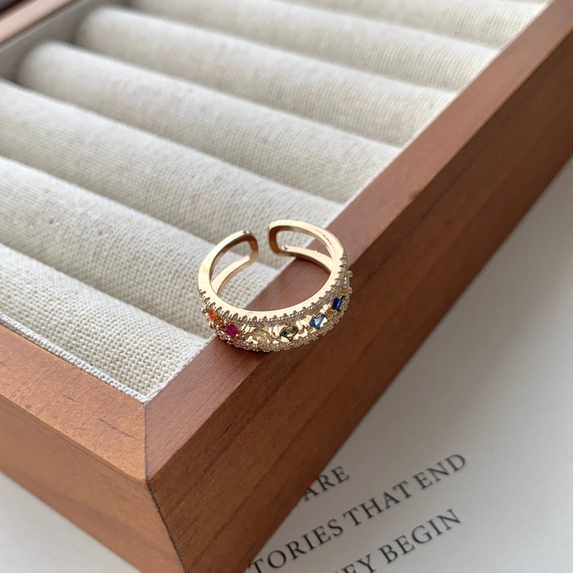 Stardust Band in Gold - Gold - Plated - Abbott Atelier