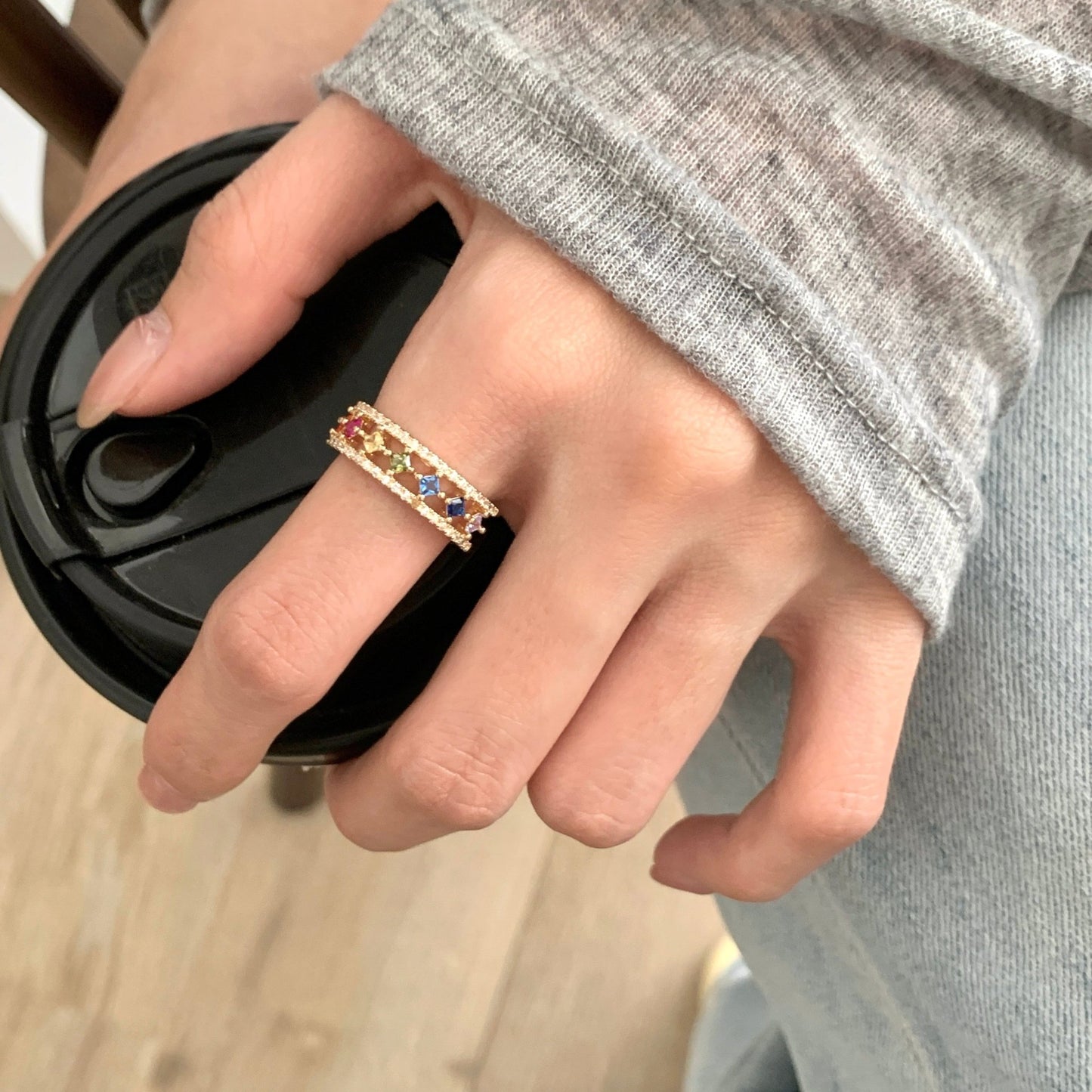 Stardust Band in Gold - Gold - Plated - Abbott Atelier