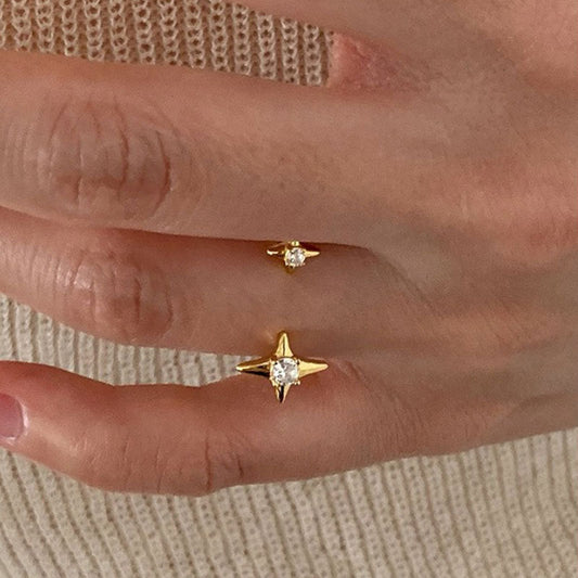 Starlit Wish Ring in Gold - Gold - Plated - Abbott Atelier