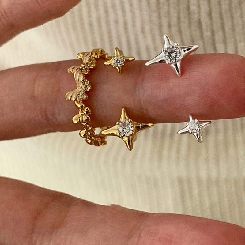 Starlit Wish Ring in Silver - Gold - Plated - Abbott Atelier