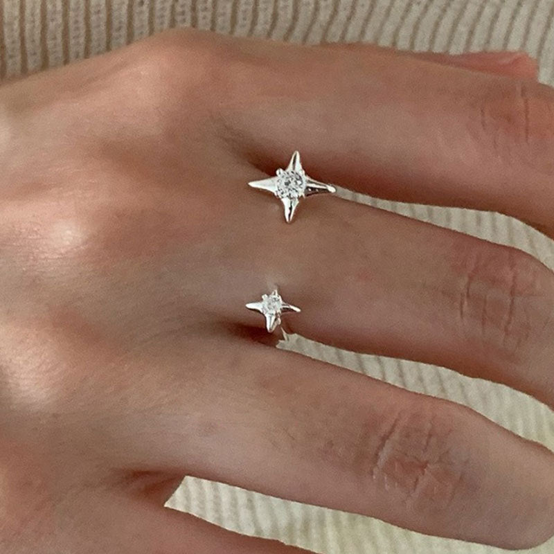 Starlit Wish Ring in Silver - Gold - Plated - Abbott Atelier