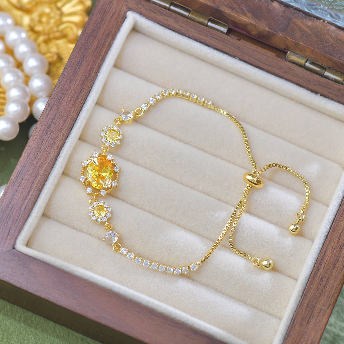 Sunshine Butterfly Bracelet - Gold Plated - Abbott Atelier
