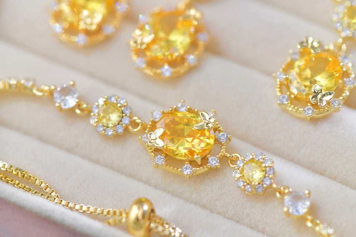 Sunshine Butterfly Bracelet - Gold Plated - Abbott Atelier