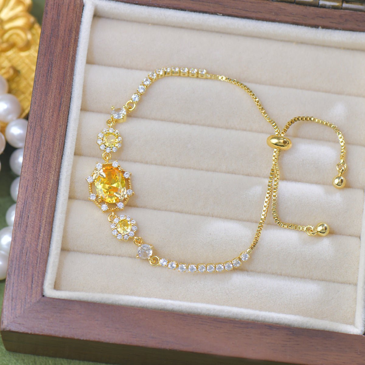 Sunshine Butterfly Bracelet - Gold Plated - Abbott Atelier