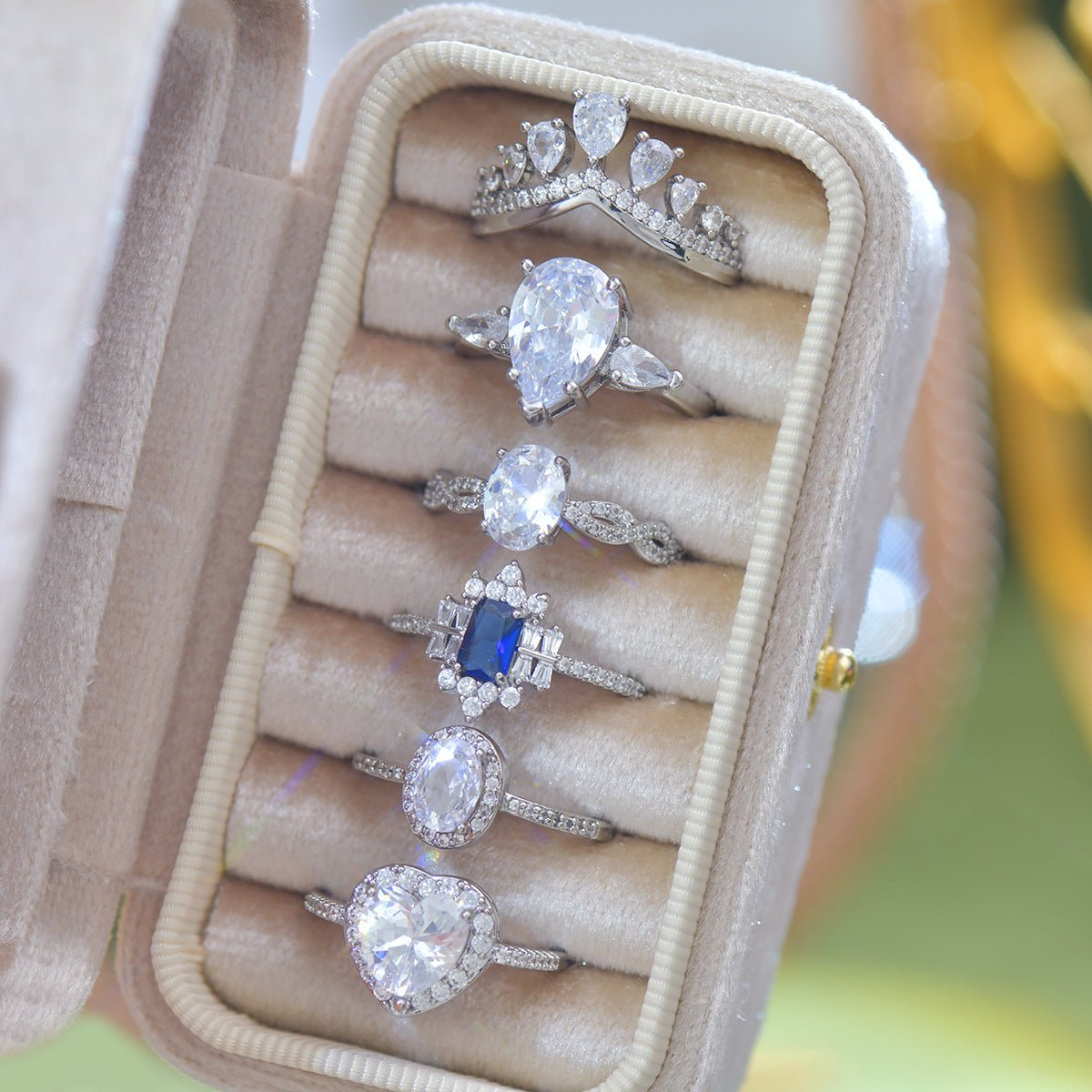 Teardrop Muse Ring - Gold - Plated - Abbott Atelier