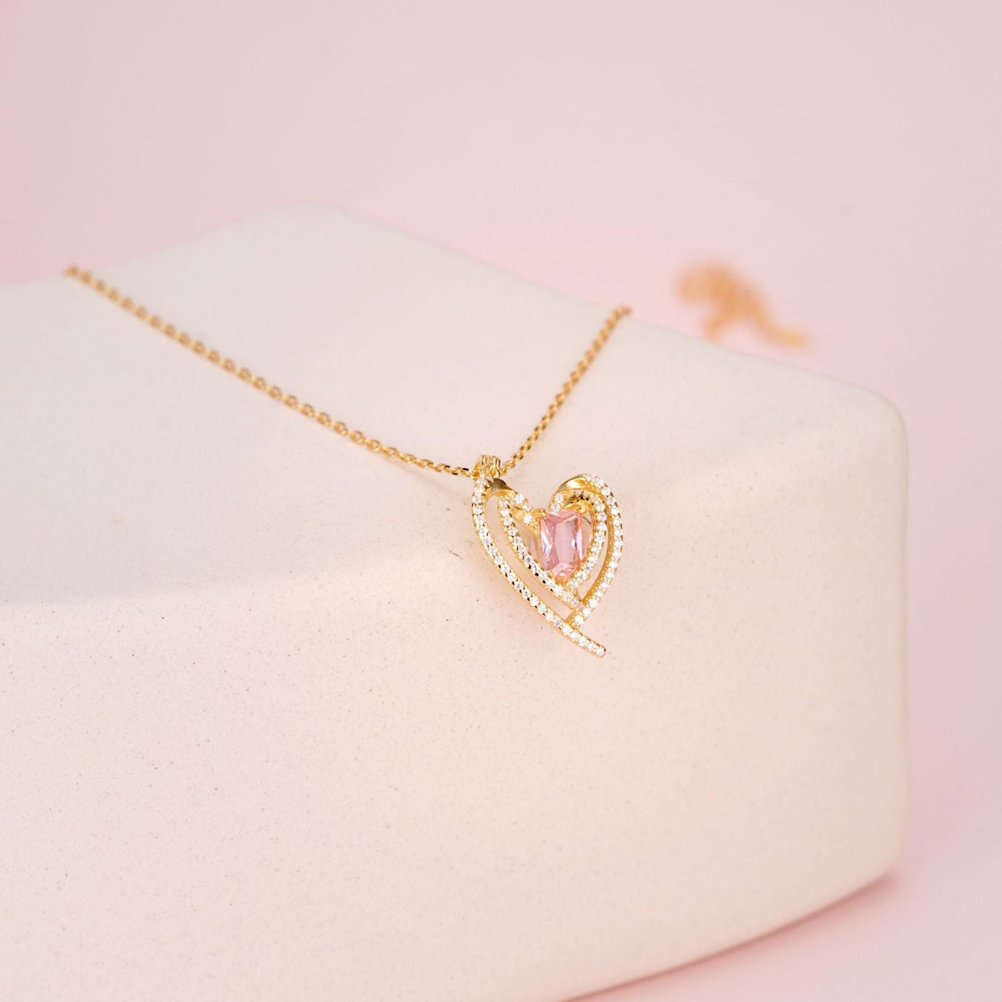 True Love Necklace (Solid Silver) - Hypoallergenic - Abbott Atelier