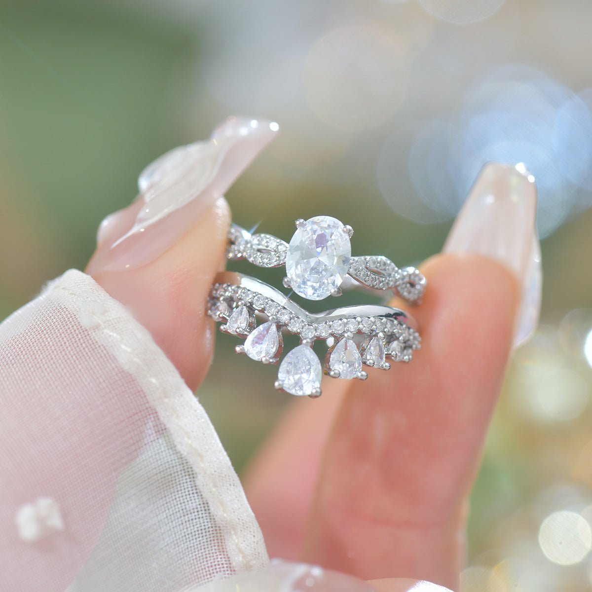 Twilight Oval Ring - Gold - Plated - Abbott Atelier