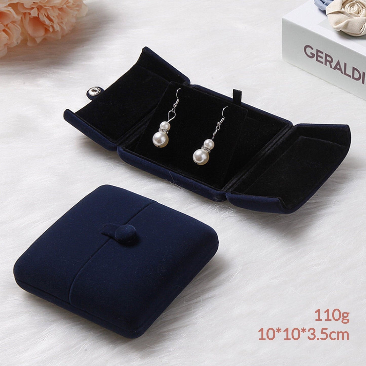 Velvet Jewelry Box - Abbott Atelier - Abbott Atelier